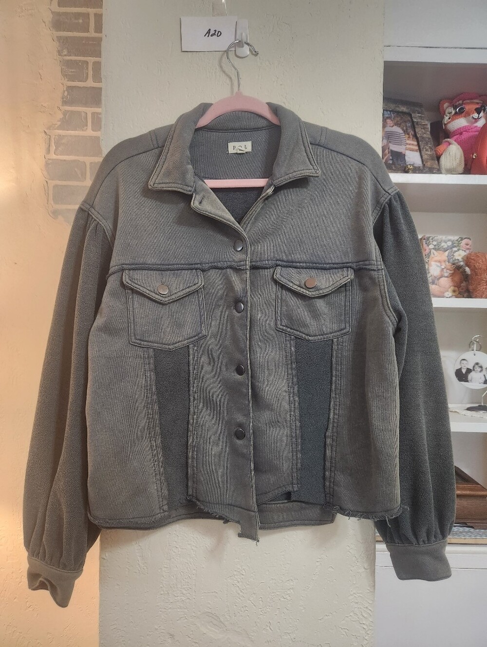 POL Denim Washed Jacket Size Med Preloved